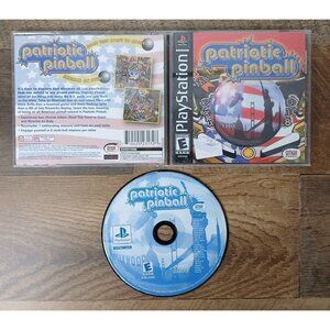 Patriotic Pinball (Sony PlayStation 1, 2003) PS1 Complete CIB - Tested